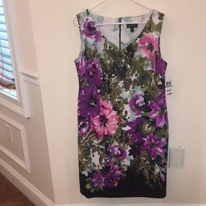 New w/ tags! Connected apparel floral knee length